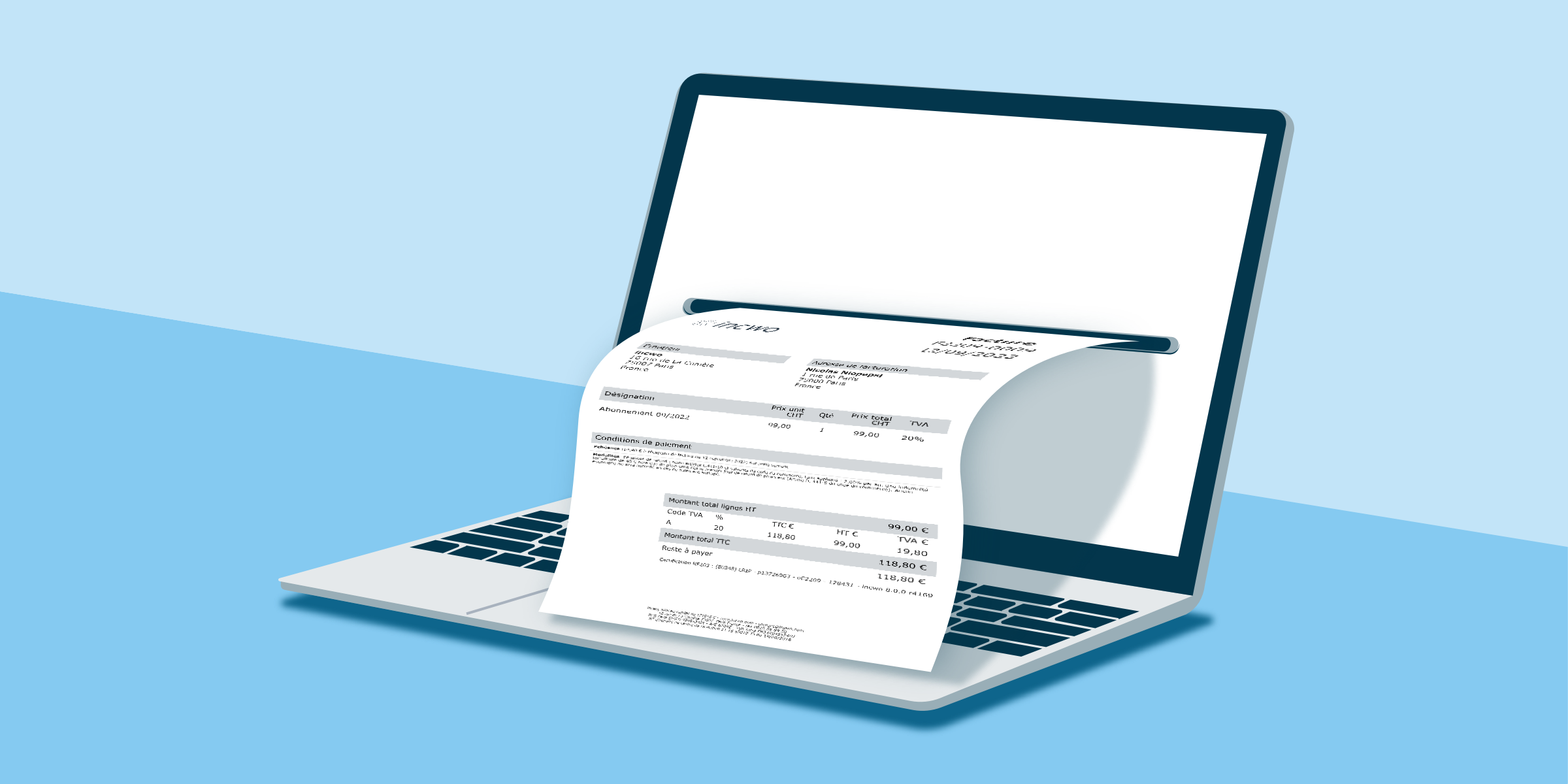 Facturation psychologue libéral